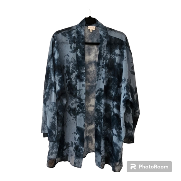 Wonderly Tops - Wonderly sheer kimono cover up size 3X-4X